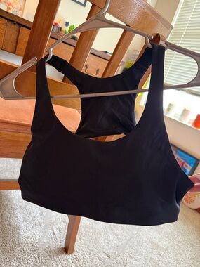 lululemon athletica Black Seamless Racerback Sports Bra